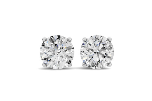 Natürliche diamant ohrstecker - diamant,