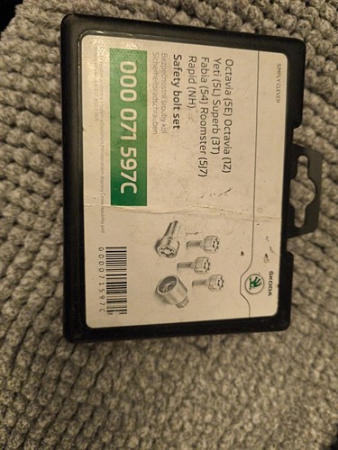 Original skoda felgenschloss - original,