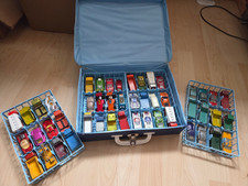 Matchbox Superfast Lesney Modellauto Sammelkoffer collectors case Konvolut 48