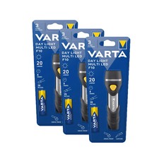 3x Varta Taschenlampe LED Day