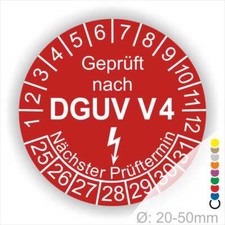 Prüfplakette Geprüft nach