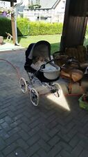 kinderwagen gebraucht retro limitierte Edition Teutonia mit Spieluhr im Verdeck 