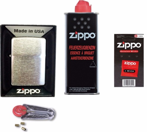 Zippo original chrom mit - chrom,