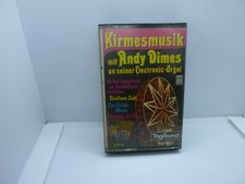 Musik Kassette MC - Kirmesmusik mit Andy Dimes an seiner Electronic Orgel
