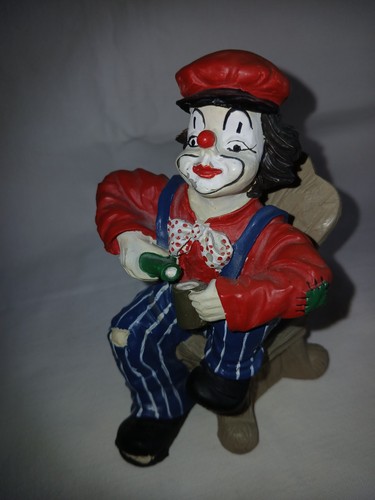 Gilde clown trinkender - clown,