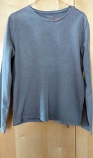 Maas natur Pullover öko bio Hanf Baumwolle Schurwolle Gr. S grau NP 59 Euro