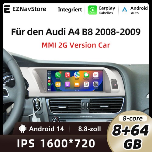 Für audi b8 mmi 2g - 8.8",
