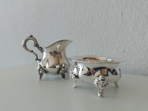 Milchkännchen und zuckerdose - milchkännchen,