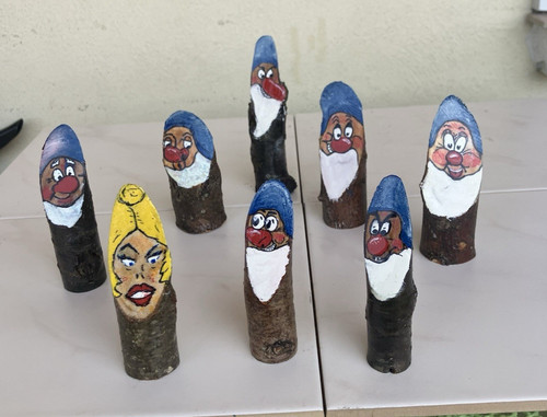 Schneewittchen die 7 zwerge - u.,