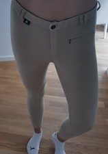 Reithose beige Kniebesatz 38 Mountain Horse