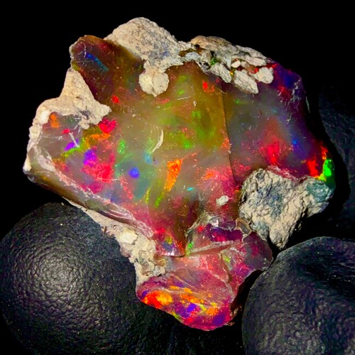 Feueropal natur roher - feueropal,