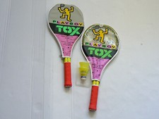 Speed-Badmintonset TOX Playboy 50 cm, 2 Jetminton-Bälle, Sporttasche, 2 Schläger