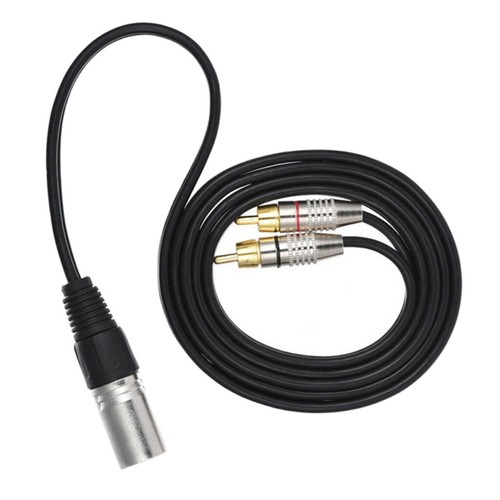 Dual cinch stecker - stecker, xlr