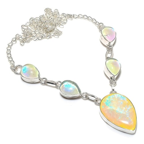 Orange triplett opal edelstein - orange,