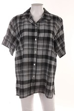 BIAGGINI Hemd-Bluse mit kurzem Ärmel XL schwarz