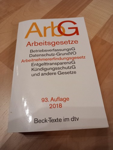 Arbg arbeitsgesetze 2018 93 - arbg,