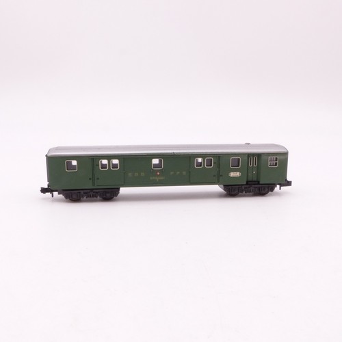 Minitrix gepäckwagen genf - minitrix, n