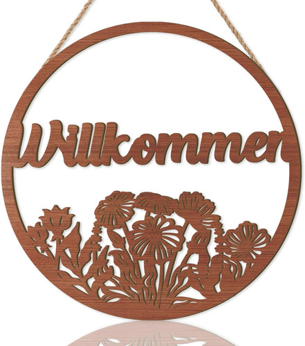 Herzlich willkommen schild - herzlich,