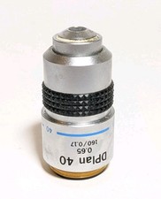 Olympus DPlan 40/ 0,65  160/0,17  Mikroskop Plan Objektiv RMS 