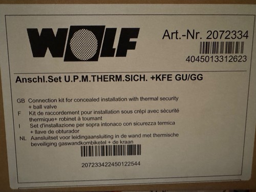 Wolf anschluss set - wolf, anschluss-set