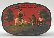 Antike Spanschachtel Span Dose