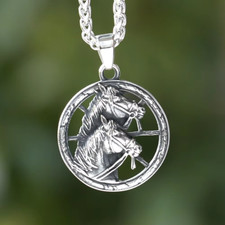 316L Edelstahl Pferde Pferd