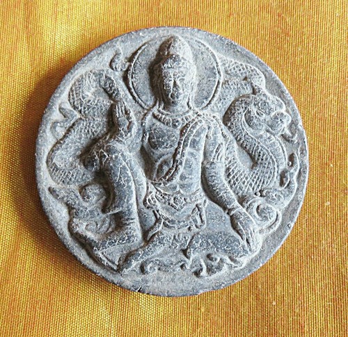 Altes amulett guan yin - amulett,guan, buddha