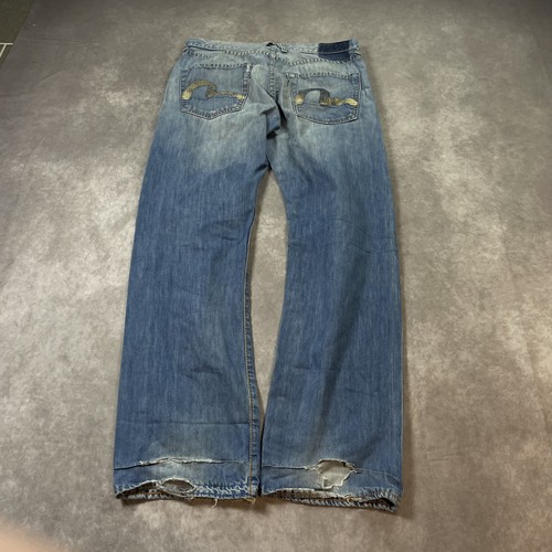 Evisu bootcut jeans w33 l34 - evisu,