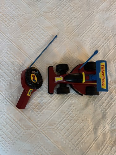 Fisher price rotes - renn, auto