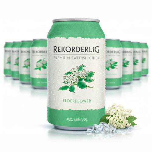 24x rekorderlig elderflower - rekorderlig,