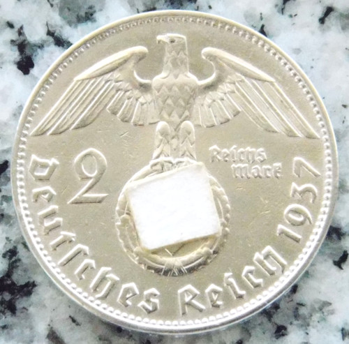 Reichsmark 1937 hindenburg - 2,