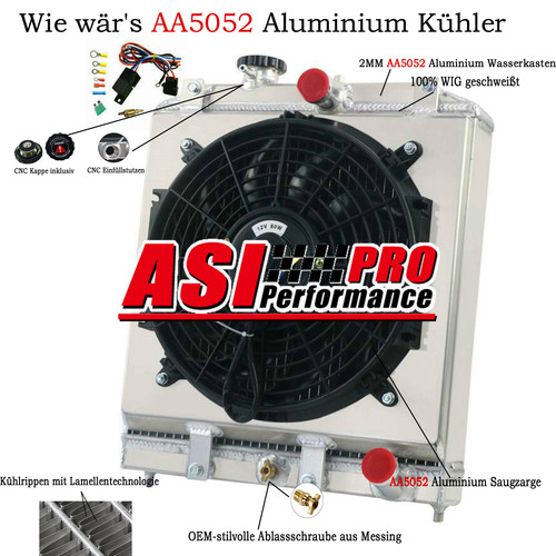 Reihe alu kühler lüfter - 2,