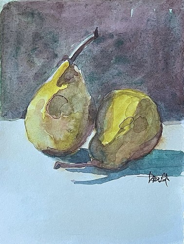 Original unikat aquarell - unikat,