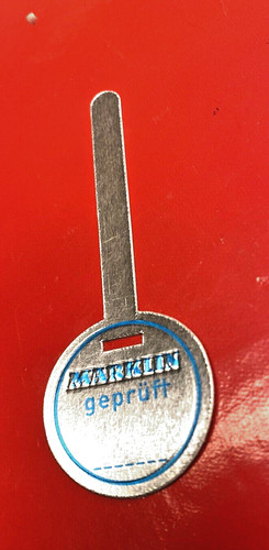 Märklin prüfplakette - märklin,