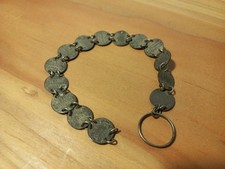 Altes Antikes Münzarmband