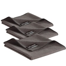 Jemako 3x Trockentuch S Taupe Mikrofaser Waffelstruktur Putztuch Reiniger Tuch