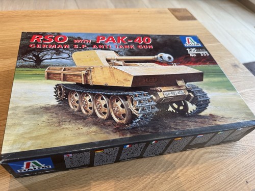 Italeri 355 rso with pak - italeri, pak-40