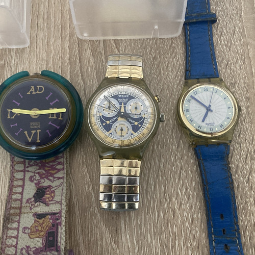 Swatch uhren konvolut stk - uhren-konvolut,