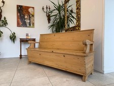 Antike Jugendstil Truhenbank