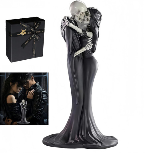 Gothic skelett paar figur - skelett,