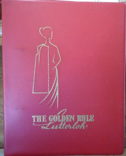 Vintage the golden rule - the,