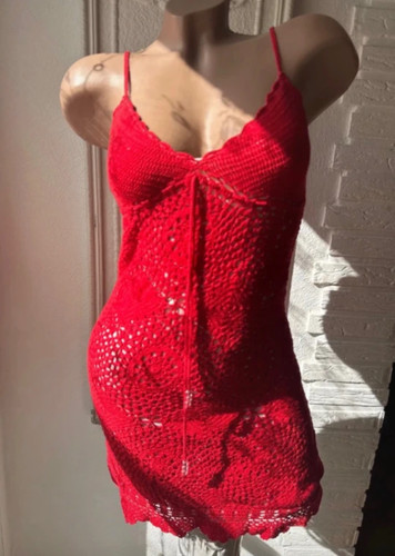 Strickkleid sommerkleid - strickkleid,