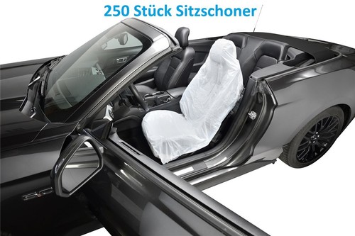 250 stück einweg - einweg, sitzschoner