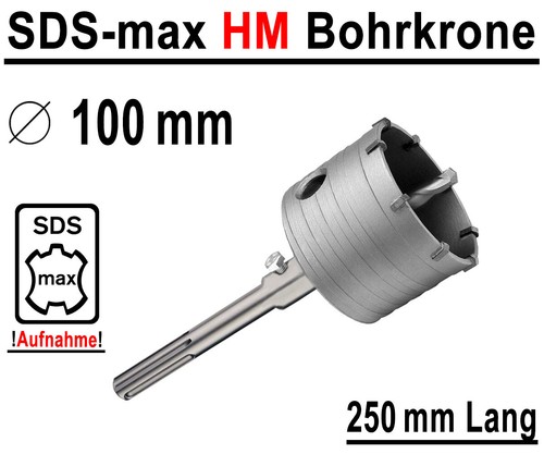 Sds max bohrkrone - sds-max, hm