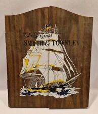 E23-AC Original SMYTH & TOWNLEY DART DARTSCHEIBE BOOT BOAT WOOD HOLZ