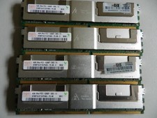 HP - 466436-061 - HP 16GB  (4 x 4GB (1X4GB) DDR2 PC2-5300 FB LP HP-Server Ram ) 