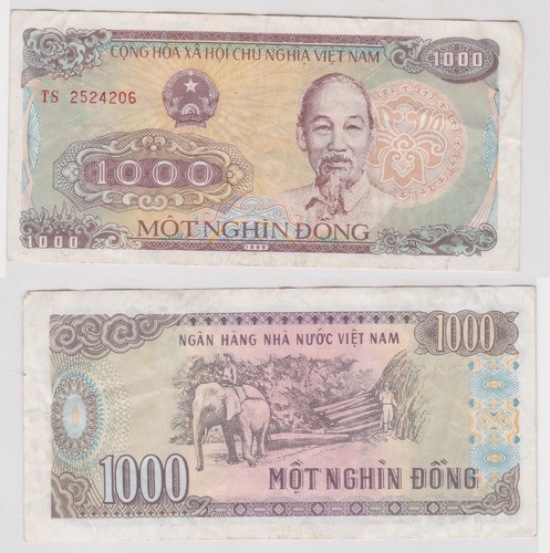 1000 dong banknote vietnam - 1000,