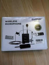 Wireless Microphones Bietrun WXM07 und ALU1