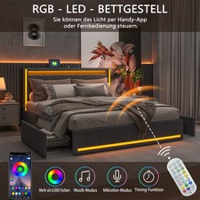 Doppelbett polsterbett - doppelbett,
