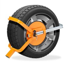 Radkralle Parkkralle Reifensperre Wegfahrsperre orange 4,6 kg Diebstahlschutz